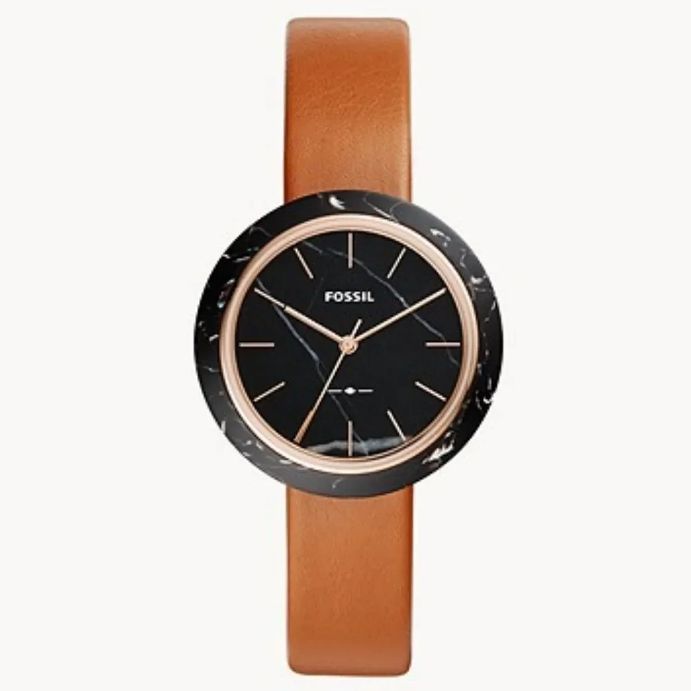 Fossil Camille Women's Ladies‎ Luggage Leather Watch ES4382
